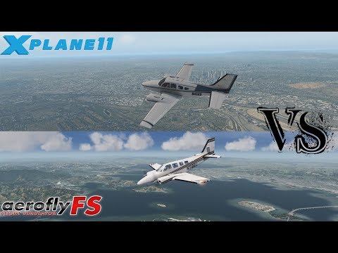 Comparison AeroFly FS2 VS X-Plane 11 (Ultra graphic)