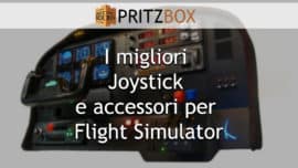 Copertina dell'articolo "I migliori joystick e accessori per Flight Simulator"