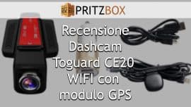 Copertina dell'articolo "Recensione Dashcam Toguard CE20 + WIFI + GPS"